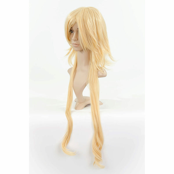 Blonde Long Length Anime Cosplay Costume Wig