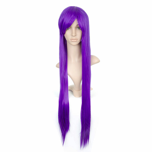 Purple Long Length Anime Costume Cosplay Wig