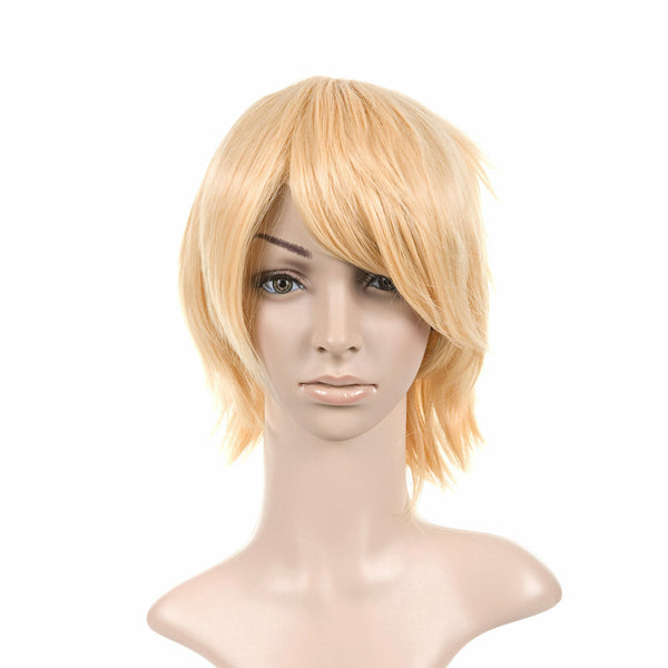 Blonde Styled Short Length Cosplay Costume Wig