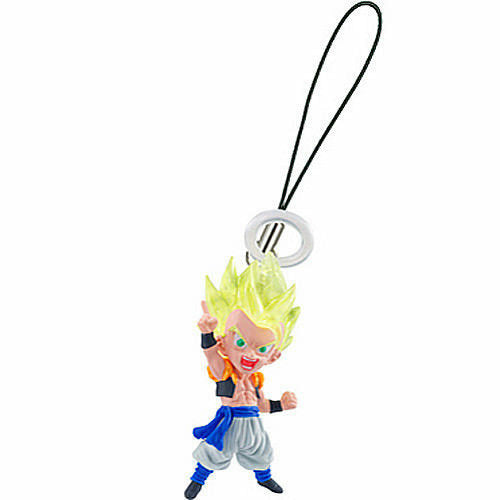 Dragonball Kai Ultimate Mascot Gogeta Super Saiyan PVC Cell Phone Charm