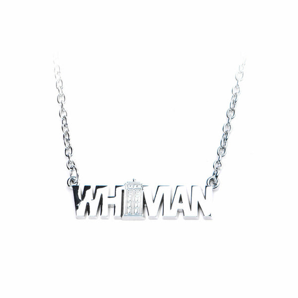 Doctor Who Whovians Logo Necklace