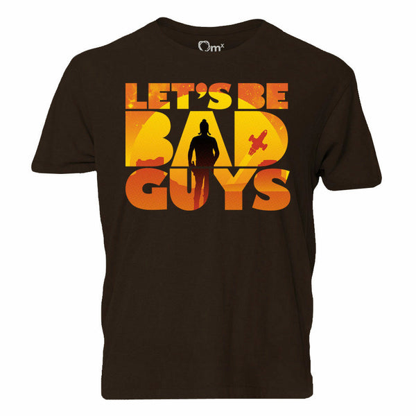 Firefly Lets Be Bad Guys Mens Brown T-Shirt