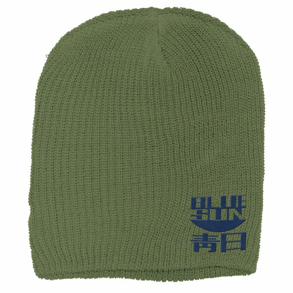 Firefly Blue Sun Logo Knit Beanie Hat