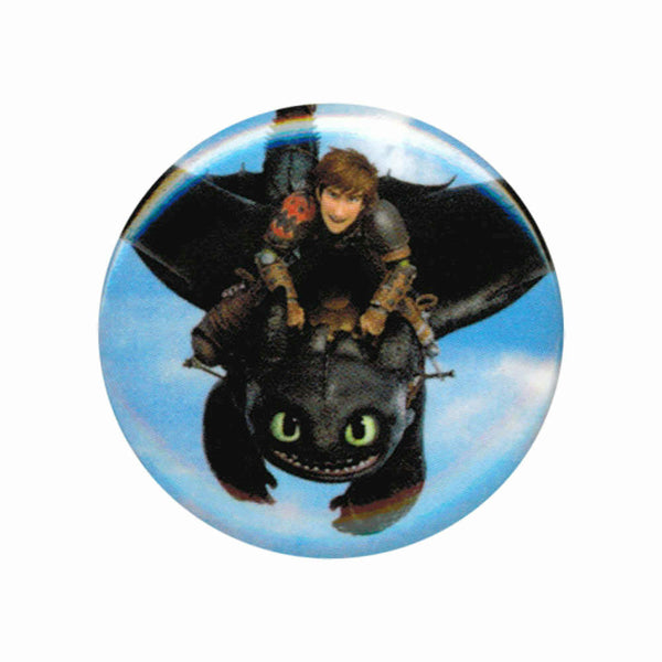 How To Train Your Dragon 2 Hiccup Dragon Rider 1 Inch Button