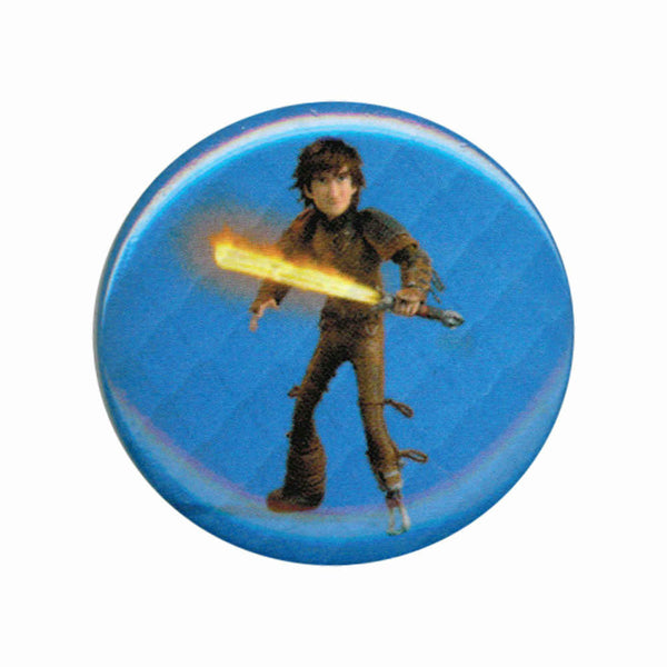 How To Train Your Dragon 2 Hiccup Battle Stance 1 Inch Button