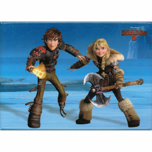 How To Train Your Dragon 2 Astrid and Hiccup Magnet