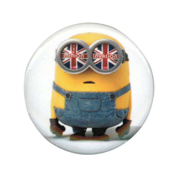 Despicable Me Minions Minion Invasion 1.25 Inch Button