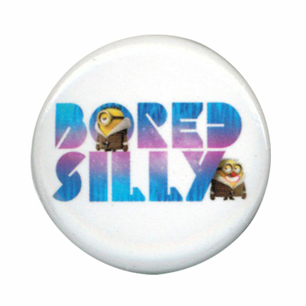 Despicable Me Minions Bored Silly 1.25 Inch Button
