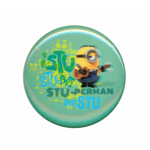 Despicable Me Minions Stuperman 1.25 Inch Button