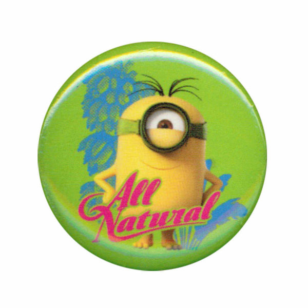 Despicable Me Minions All Natural 1.25 Inch Button