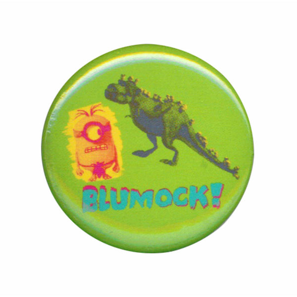 Despicable Me Minions Blumock Dino 1.25 Inch Button