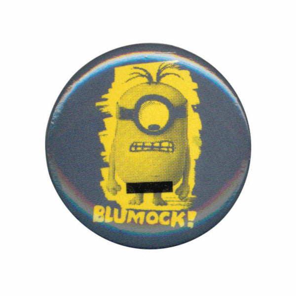 Despicable Me Minions Blumock Censored 1.25 Inch Button