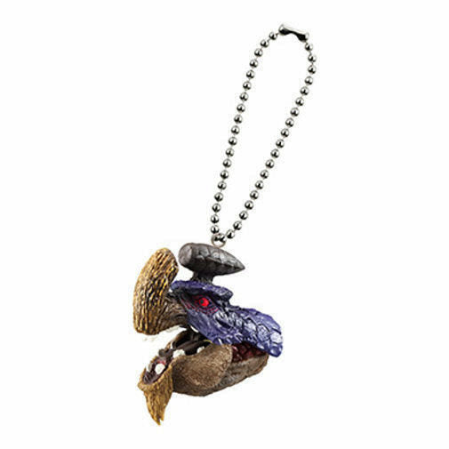 Monster Hunter 4 Kamitsuki Head Swing Keychain - Mad Gypceros