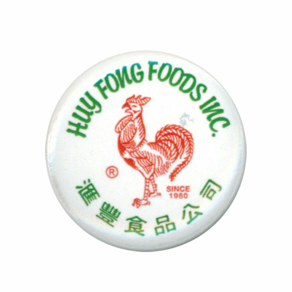 Huy Fong Foods Inc. Sriracha 1.25 Inch White Button