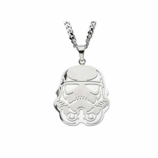 Star Wars Stormtrooper Stainless Steel Small Pendant Necklace