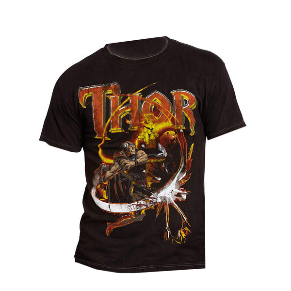 Thor Suhwing Charcoal River Wash T-Shirt