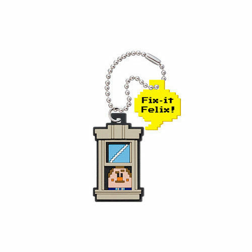 Wreck-It Ralph 8bit Nicelanders Gene Mini PVC Keychain
